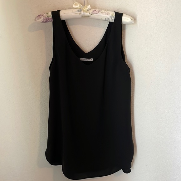 MM. Lafleur black shell top - top quality wardrobe staple! - Picture 1 of 3